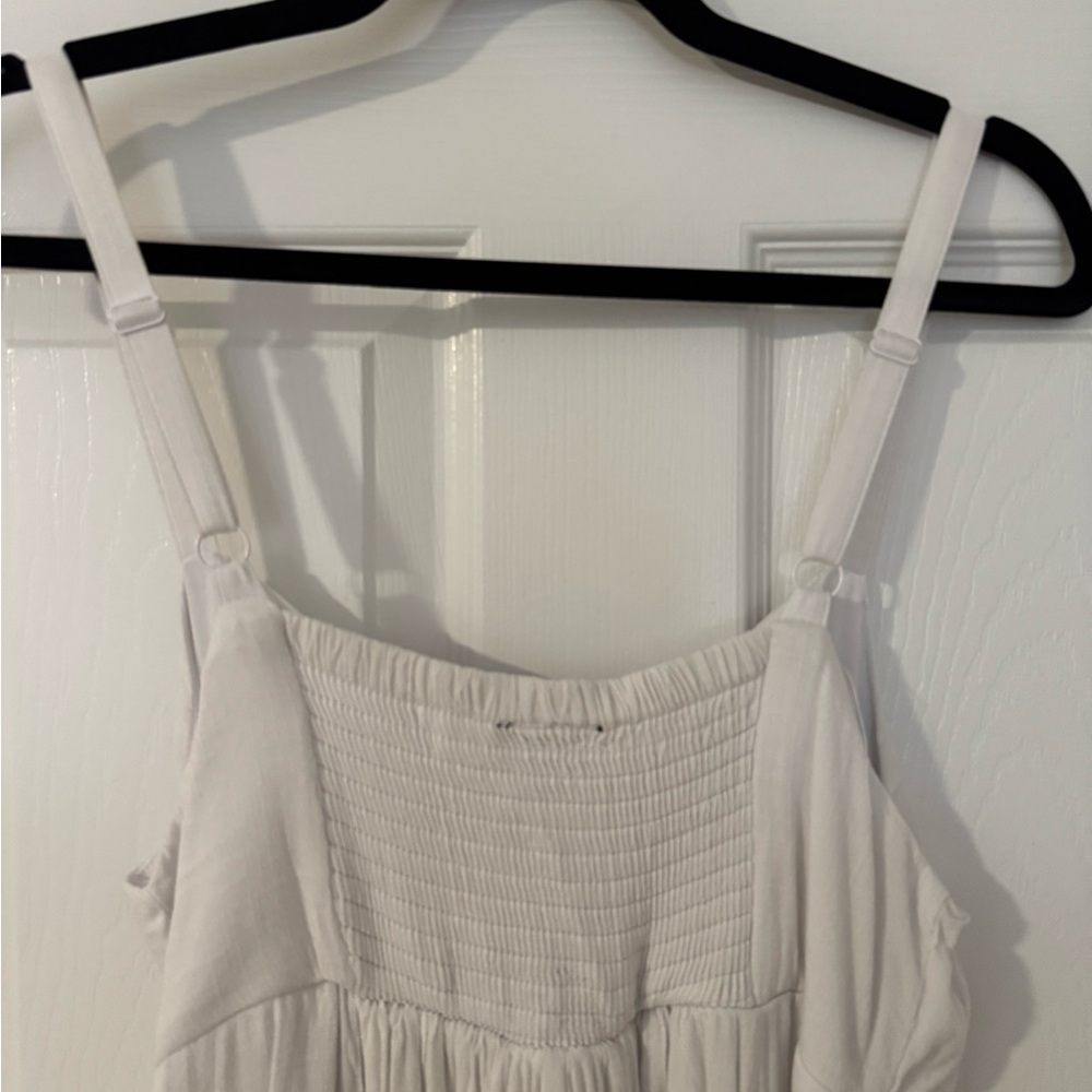Torrid Midi Textured Woven Button-Front Dress - Picture 8 of 8